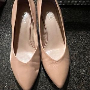 Franco Sarto Frankie Wedges, Tan, size 9